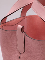 HERMES In The Loop 18 - Rose Sakura with Silver Hardware [K]