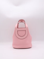 HERMES In The Loop 18 - Rose Sakura with Silver Hardware [K]