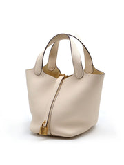 HERMES Picotin 18 - Nata with Gold Hardware