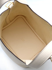 HERMES Picotin 18 - Nata with Gold Hardware