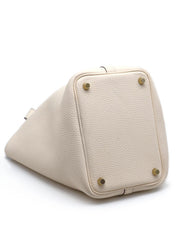 HERMES Picotin 18 - Nata with Gold Hardware