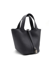 HERMES Picotin 18 - Gris Asphalte with Palladium Hardware