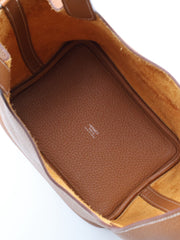 HERMES Picotin 18 - Gold with Palladium Hardware