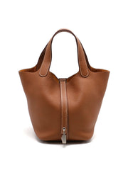 HERMES Picotin 18 - Gold with Palladium Hardware