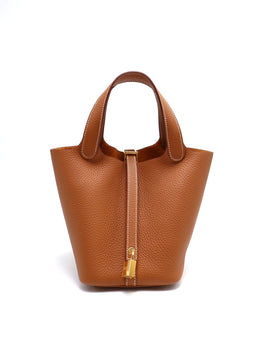 HERMES Picotin 18 - Gold with Gold Hardware