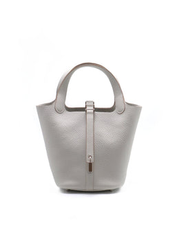 HERMES Picotin 18 - Gris Perle with Palladium Hardware