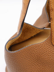 HERMES Picotin Lock 18 Touch - Alezan with Palladium Hardware [U]