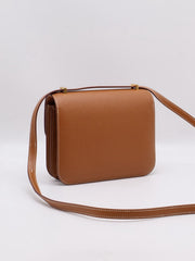 HERMES Mini Constance 19 - Gold with Gold Hardware [U]