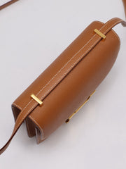 HERMES Mini Constance 19 - Gold with Gold Hardware [U]