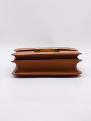 HERMES Mini Constance 19 - Gold with Gold Hardware [U]