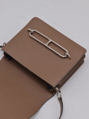 HERMES Mini Roulis - Beige De Weimar with Palladium Hardware [D]