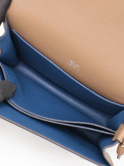 HERMES Mini Roulis - Beige De Weimar with Palladium Hardware [D]