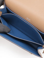 HERMES Mini Roulis - Beige De Weimar with Palladium Hardware [D]