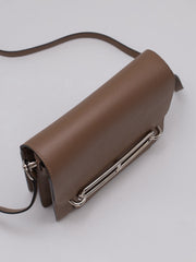 HERMES Mini Roulis - Beige De Weimar with Palladium Hardware [D]