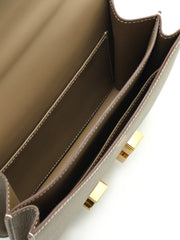 HERMES Mini Constance 19 - Etoupe with Gold Hardware