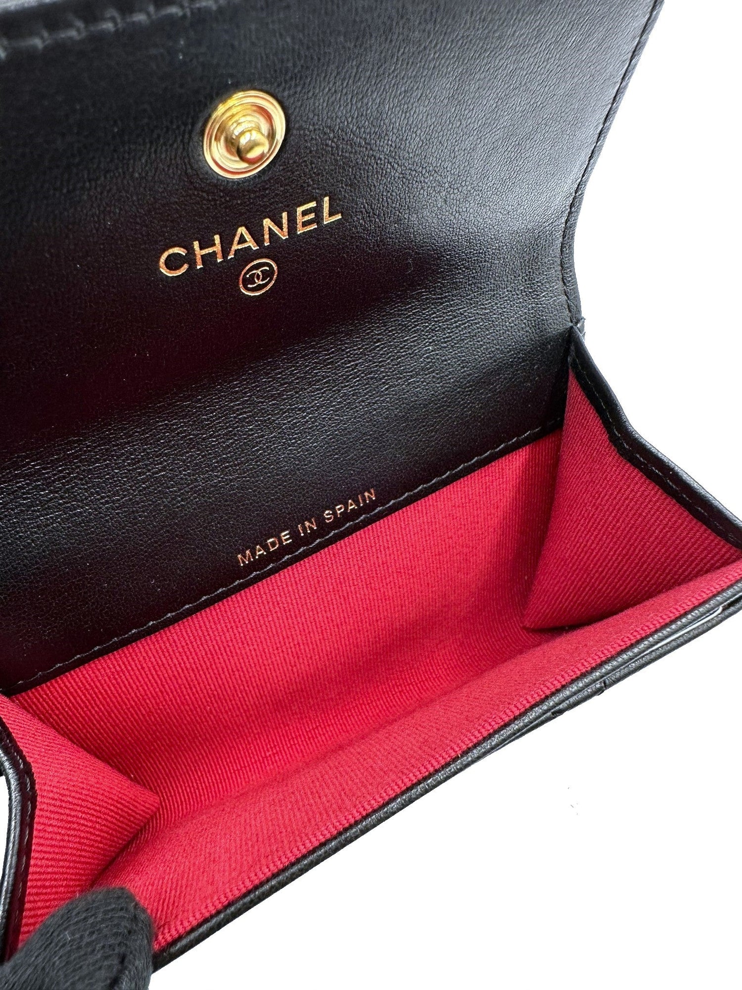 CHANEL 19 Flap Card Holder