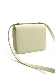 HERMES Mini Constance 19 - Jaune milton with Palladium Hardware