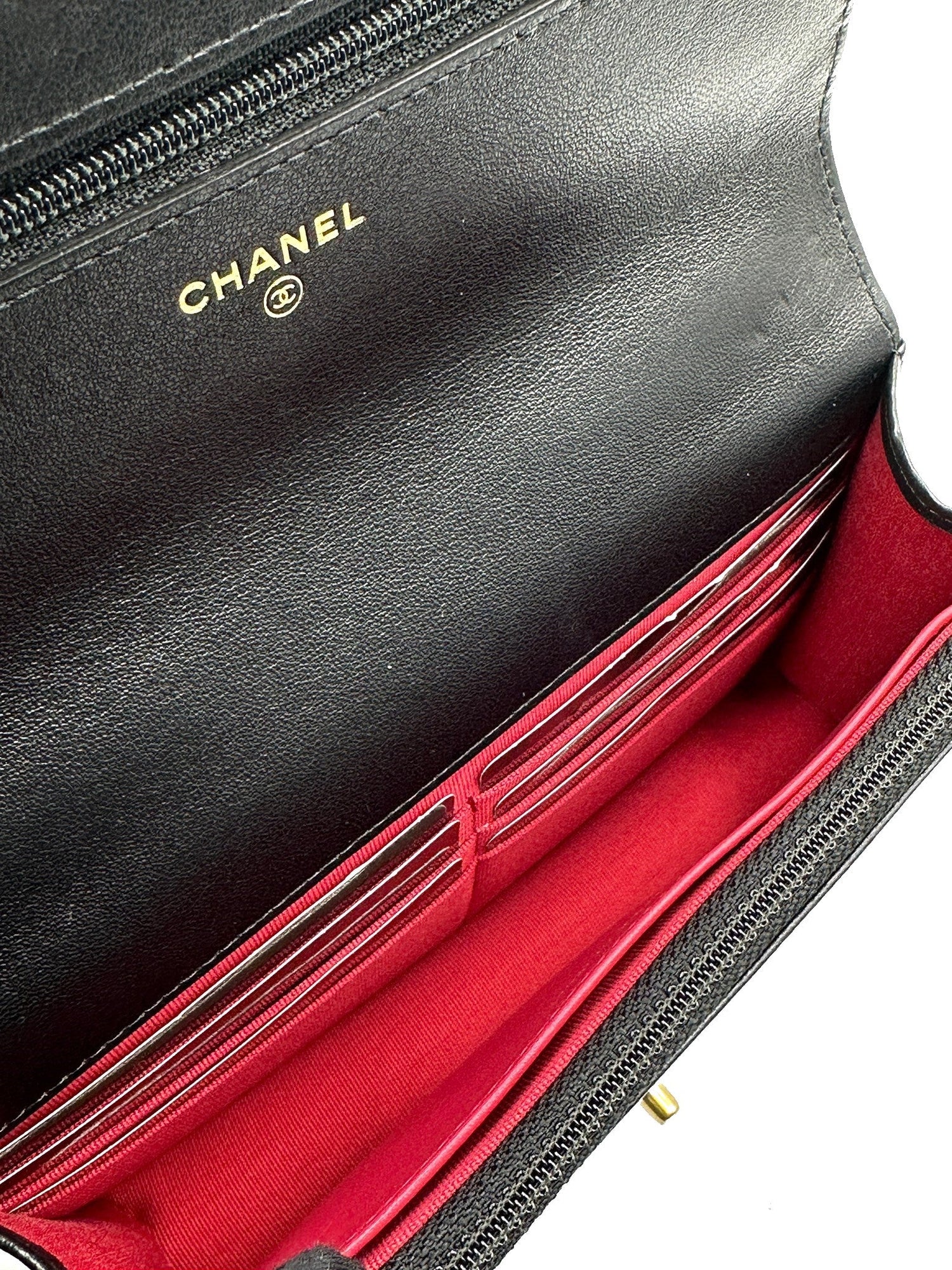 CHANEL 19 Quilted WOC with Duo Hardware tone - Black