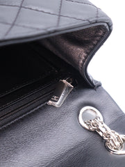 CHANEL 2.55 Reissue Flap Bag 20 - Black with Silver Hardware