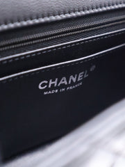 CHANEL 2.55 Reissue Flap Bag 20 - Black with Silver Hardware