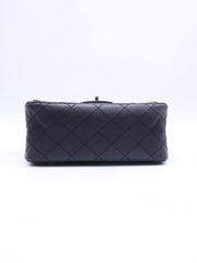 CHANEL 2.55 Reissue Flap Bag 20 - Black with Silver Hardware