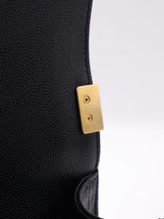 CHANEL Boy Flap Bag 20 Grained Calfskin - Black with Gold Hardware