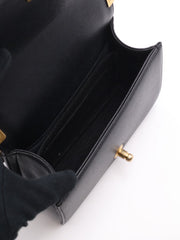 CHANEL Boy Flap Bag 20 Grained Calfskin - Black with Gold Hardware