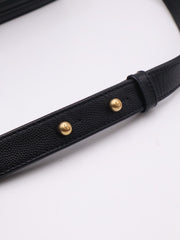 CHANEL Boy Flap Bag 20 Grained Calfskin - Black with Gold Hardware