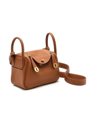 HERMES Mini Lindy - Gold with Gold Hardware