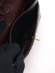 CHANEL Classic Flap Medium 23 Grained Calfskin - Black with Gold Hardware