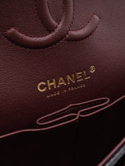 CHANEL Classic Flap Medium 23 Grained Calfskin - Black with Gold Hardware