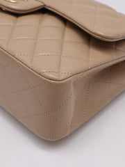 CHANEL Classic Flap Medium 23 Lambskin - Beige with Gold Hardware [Series 31]