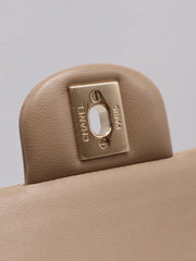 CHANEL Classic Flap Medium 23 Lambskin - Beige with Gold Hardware [Series 31]