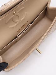 CHANEL Classic Flap Medium 23 Lambskin - Beige with Gold Hardware [Series 31]