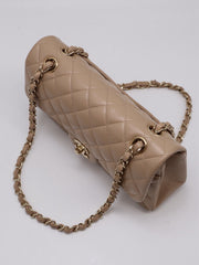 CHANEL Classic Flap Medium 23 Lambskin - Beige with Gold Hardware [Series 31]