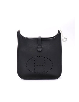 HERMES Evelyne 23 - Noir with Palladium Hardware [G]