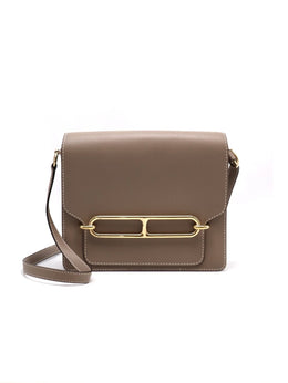 HERMES Roulis 23 - Etoupe with Gold Hardware [C]