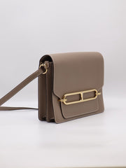 HERMES Roulis 23 - Etoupe with Gold Hardware [C]