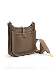HERMES Evelyne 23 - Etoupe with Gold Hardware