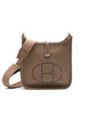 HERMES Evelyne 23 - Etoupe with Gold Hardware