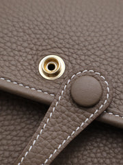 HERMES Evelyne 23 - Etoupe with Gold Hardware