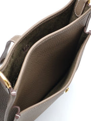 HERMES Evelyne 23 - Etoupe with Gold Hardware