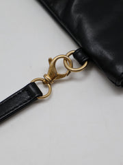 CHANEL 22 Handbag Small - Black/White Logo with Gold Hardware