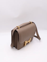 HERMES Constance 24 - Etoupe with Gold Hardware [Z]
