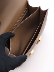 HERMES Constance 24 - Etoupe with Gold Hardware [Z]
