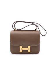 HERMES Constance 24 - Etoupe with Gold Hardware [Z]