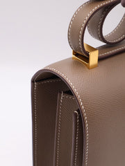 HERMES Constance 24 - Etoupe with Gold Hardware [Z]