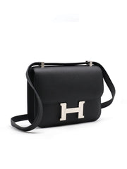 HERMES Constance 24 Noir with Palladium Hardware