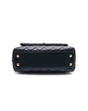 CHANEL Coco Handle Small - Black with Gold Hardware