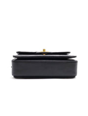 CHANEL Caviar Quilted Small Top Handle Flap - Black with Gold Hardware